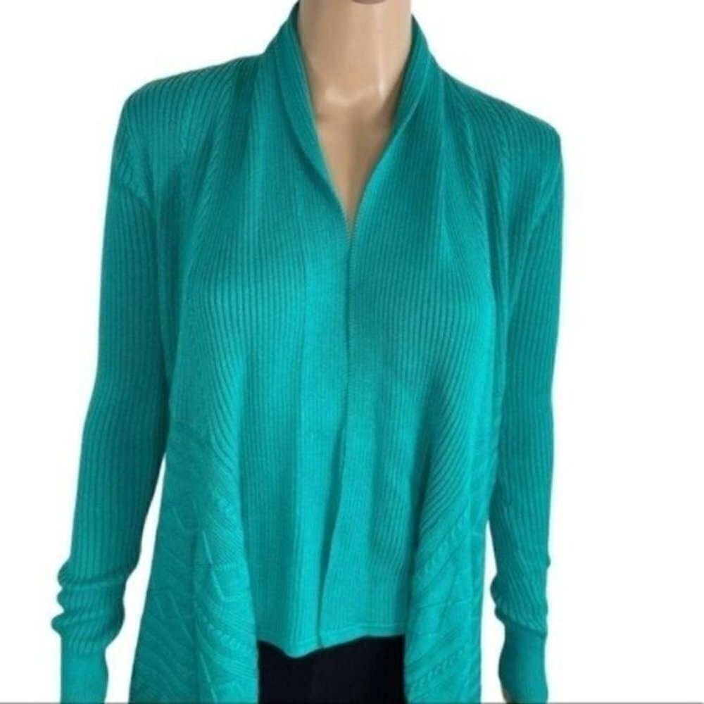 Jb by Julie Brown NYC duster open cardigan sweater size P/S - Picture 3 of 7